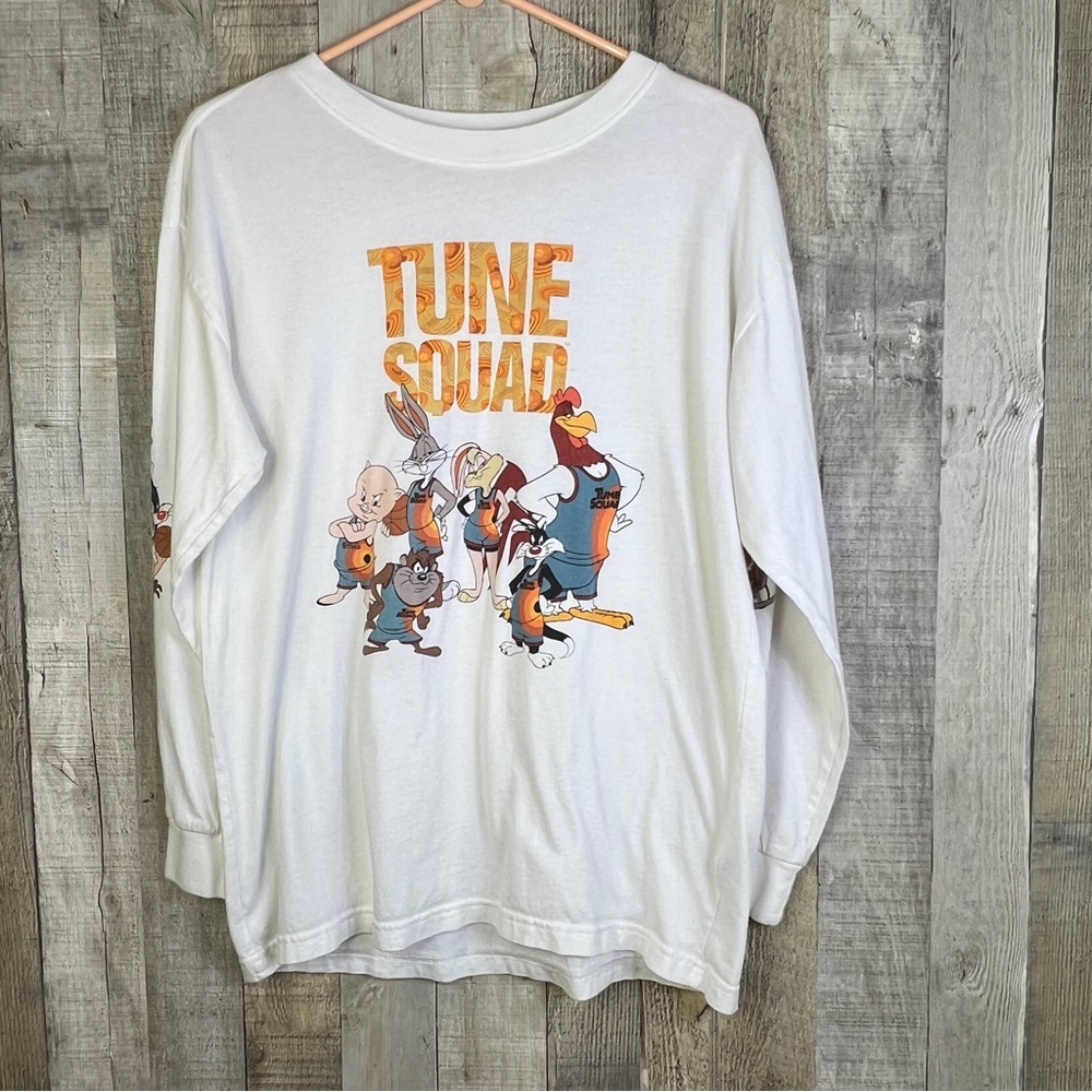 Tune Squad Long Sleeve Crewneck T-Shirt